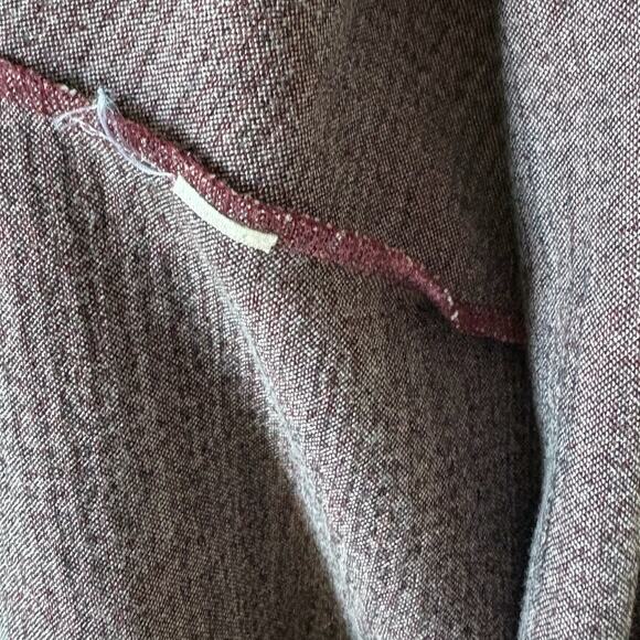 Ann Taylor Petite Plaid Shift Dress with Bishop Sleeves Women's Size SP - Picture 5 of 5